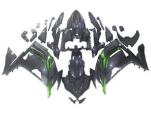 Kawasaki Ninja 650 Fairings (2020-2025) Faux Carbon Fiber, Green at KingsMotorcycleFairings.com