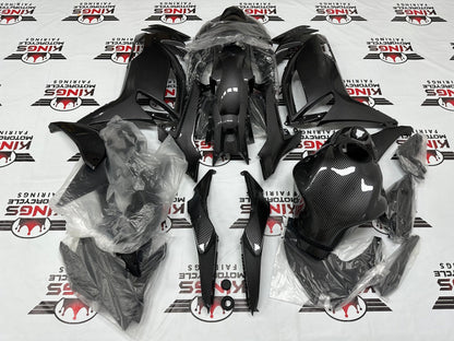Kawasaki Ninja 650 Fairings (2020-2025) Faux Carbon Fiber from KingsMotorcycleFairings.com