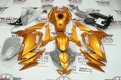 Kawasaki Ninja 650 Fairings (2020-2025) Gold at KingsMotorcycleFairings.com