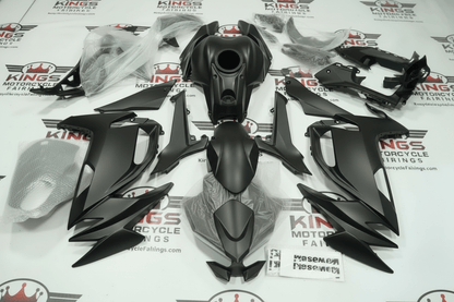 Kawasaki Ninja 650 Fairings (2020-2025) Matte Black at KingsMotorcycleFairings.com