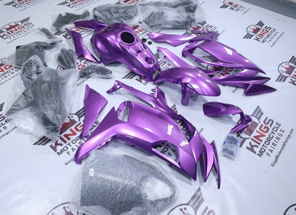 Kawasaki Ninja 650 Fairings (2020-2025) Purple Gloss from KingsMotorcycleFairings.com