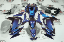 Kawasaki Ninja 650 Fairings (2020-2025) Purple, Blue Chameleon at KingsMotorcycleFairings.com