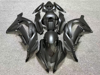 Kawasaki Ninja ZX-10R Fairings (2016-2020) Flat Black at KingsMotorcycleFairings.com