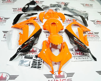 Kawasaki Ninja ZX10R Fairings (2016-2020) Orange, Black at KingsMotorcycleFairings.com