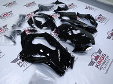 Kawasaki Ninja ZX10R Fairings (2021-2025) Black, White, Green at KingsMotorcycleFairings.com