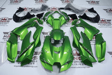 Kawasaki Ninja ZX10R Fairings (2021-2025) Green at KingsMotorcycleFairings.com