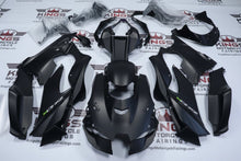 Kawasaki Ninja ZX10R Fairings (2021-2025) Matte Black, White, Green at KingsMotorcycleFairings.com