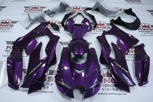 Kawasaki Ninja ZX10R Fairings (2021-2025) Purple, White, Green at KingsMotorcycleFairings.com