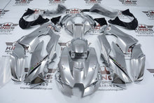 Kawasaki Ninja ZX10R Fairings (2021-2025) Silver Metallic at KingsMotorcycleFairings.com