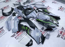 Kawasaki Ninja ZX10RR Fairings (2021-2025) Matte Black, Gray, Green, White from KingsMotorcycleFairings.com