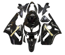 Kawasaki Ninja ZX12R Fairing set (2000-2001) Black, Gold at KingsMotorcycleFairings.com