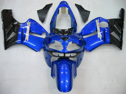 Kawasaki Ninja ZX12R (2000-2001) Blue, Black, Gold Fairings at KingsMotorcycleFairings.com