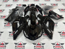 Kawasaki Ninja ZX14R Fairing Kit (2006-2011) Black, Matte Black, White at KingsMotorcycleFairings.com