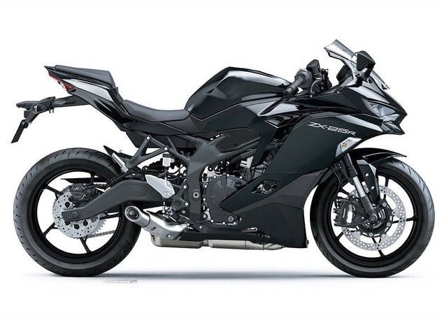 Kawasaki Ninja ZX25R Fairings (2019-2025) Black at KingsMotorcycleFairings.com