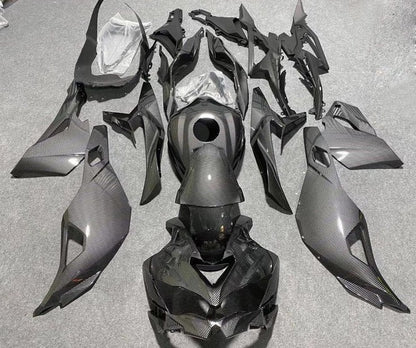 Kawasaki Ninja ZX-4R Fairings (2019-2025) Faux Carbon Fiber at KingsMotorcycleFairings.com