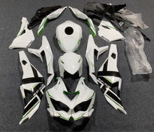 Kawasaki Ninja ZX4R Fairings (2019-2025) White, Black, Green at KingsMotorcycleFairings.com
