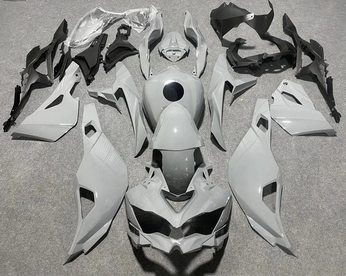 Kawasaki Ninja ZX4RR Fairing set (2019-2025) Gray at KingsMotorcycleFairings.com