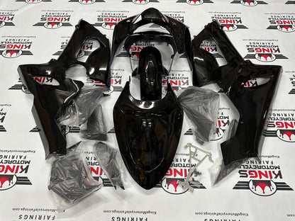 Kawasaki Ninja ZX6R 636 Fairings (2005-2006) Gloss Black at KingsMotorcycleFairings.com