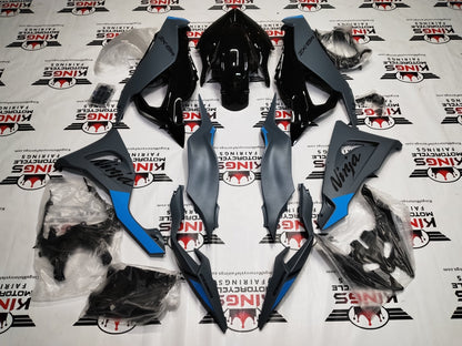 Kawasaki Ninja ZX6R 636 Fairings (2024-2025) Matte Dark Gray Metallic at KingsMotorcycleFairings.com
