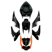 Kawasaki Z1000 Fairings (2007-2009) Black, Orange at KingsMotorcycleFairings.com