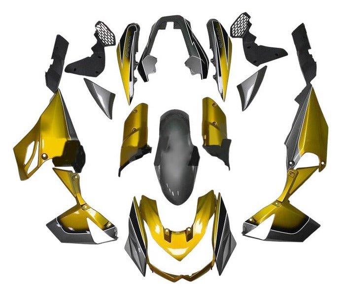 Kawasaki Z1000 Fairings (2010-2013) Gold at KingsMotorcycleFairings.com