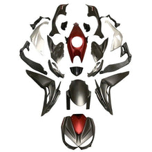 Kawasaki Z1000 Fairings (2014-2019) Matte Black, Candy Red at KingsMotorcycleFairings.com