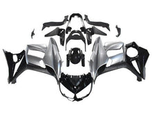 Kawasaki Z1000SX Fairings (2010-2016) Silver, Black at KingsMotorcycleFairings.com