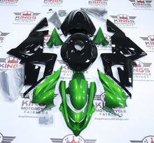 Kawasaki ZX-10R Fairings (2004-2005) Green, Black at KingsMotorcycleFairings.com