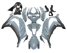 Kawasaki ZX10R Fairings (2011-2015) Nardo Gray at KingsMotorcycleFairings.com