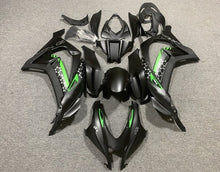 Kawasaki ZX10R Fairings (2016-2020) Matte Black, Green, Gray at KingsMotorcycleFairings.com