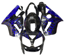 Kawasaki ZX12R Fairings (2000-2001) Black, Blue Flames at KingsMotorcycleFairings.com