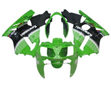 Kawasaki ZX12R Fairings (2000-2001) Green, Black, White Elf at KingsMotorcycleFairings.com
