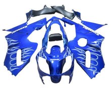 Kawasaki ZX12R Fairings (2002-2006) Blue, White Flames at KingsMotorcycleFairings.com