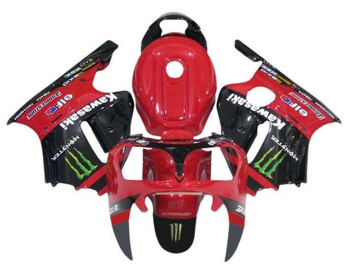 Kawasaki ZX12R Fairings (2002-2006) Red, Black, Monster at KingsMotorcycleFairings.com