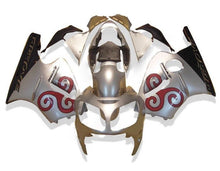 Kawasaki ZX12R Fairings (2002-2006) Silver, Red at KingsMotorcycleFairings.com