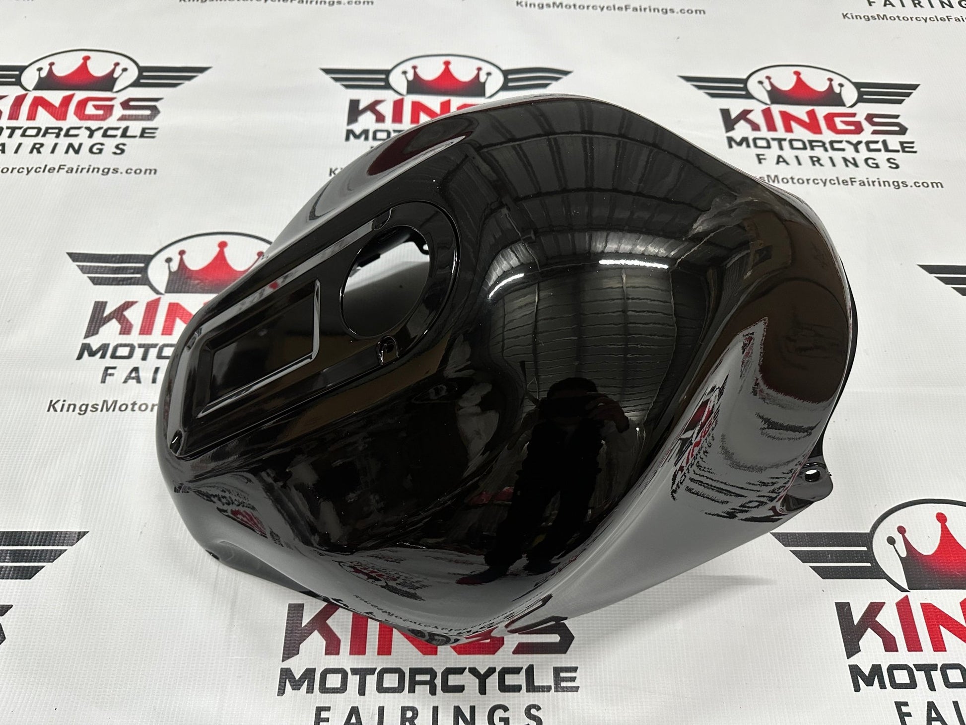 Kawasaki ZX12R Tank Fairing (2000-2001) Gold, Black at KingsMotorcycleFairings.com
