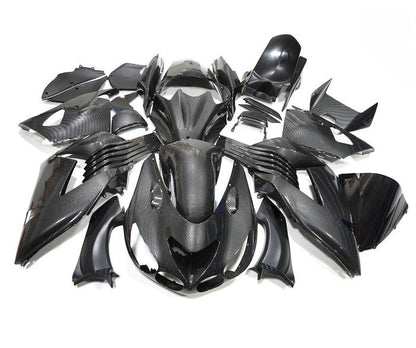 Kawasaki ZX-14R Fairings (2006-2011) Faux Carbon Fiber at KingsMotorcycleFairings.com