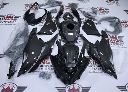 Kawasaki ZX4R Fairings (2019-2025) Full Faux Carbon Fiber at KingsMotorcycleFairings.com