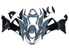 Kawasaki ZX6R 636 Fairings (2013-2018) Gray, Matte Black at KingsMotorcycleFairings.com