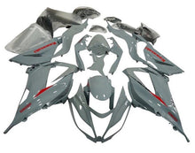 Kawasaki ZX6R 636 Fairings (2013-2018) Gray, Red at KingsMotorcycleFairings.com