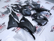 Kawasaki ZX6R Fairings (2024-2025) Flat Black, Gloss Black at KingsMotorcycleFairings.com