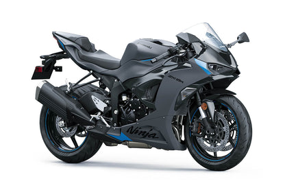 Kawasaki ZX6r 636 Fairings (2024-2025) Matte Dark Gray Metallic at KingsMotorcycleFairings.com