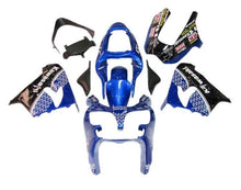 Kawasaki ZX-9R Fairings (2000-2001) Blue, White, Black at KingsMotorcycleFairings.com
