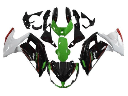 Kawasaki Ninja 650 Fairing Kit (2012-2016) Black, Green, White, Red at KingsMotorcycleFairings.com