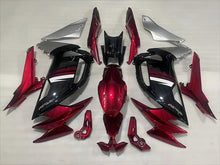 Kawasaki Ninja 650 Fairing Kit (2020-2025) Dark Red, Black, Silver at KingsMotorcycleFairings.com