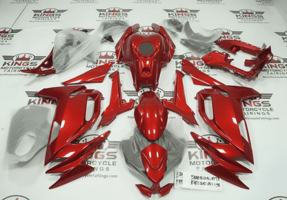 Kawasaki Ninja 650 Fairings (2020-2025) Red from KingsMotorcycleFairings.com