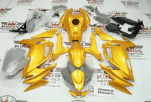 Kawasaki Ninja 650 Fairings (2020-2025) Yellow Metallic from KingsMotorcycleFairings.com