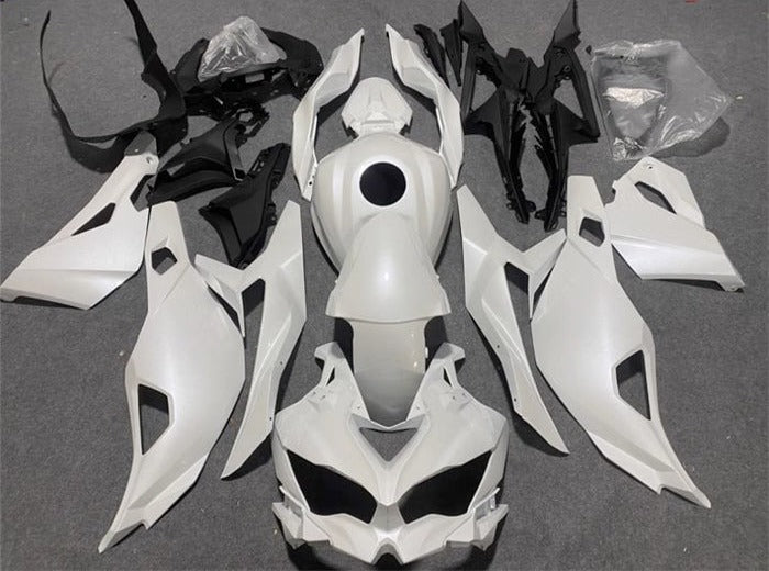 Kawasaki Ninja ZX4R Fairing kit (2019-2025) Pearl White at KingsMotorcycleFairings.com