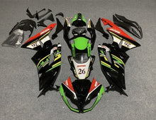 Kawasaki Ninja ZX6R 636 Fairing (2009-2012) Black, Green, Yellow, Red, White at KingsMotorcycleFairings.com