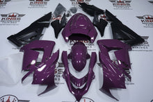 Kawasaki ZX-10R Fairings (2004-2005) Purple, Matte Black from KingsMotorcycleFairings.com